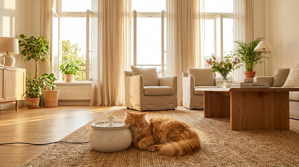 Été avec son chat : 6 gestes pour son bien-être quand il fait chaud