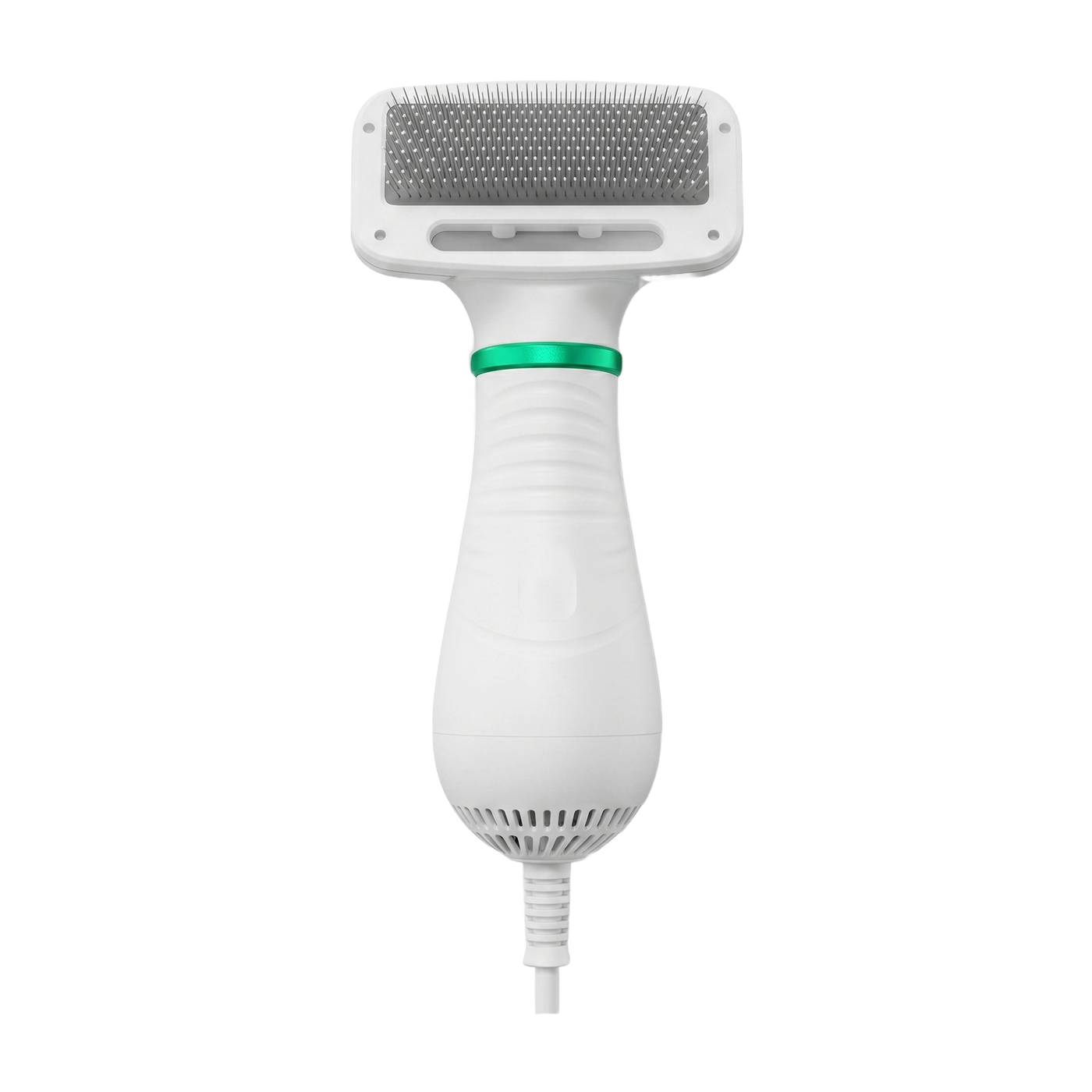 Brosse sèche-poils 2-en-1