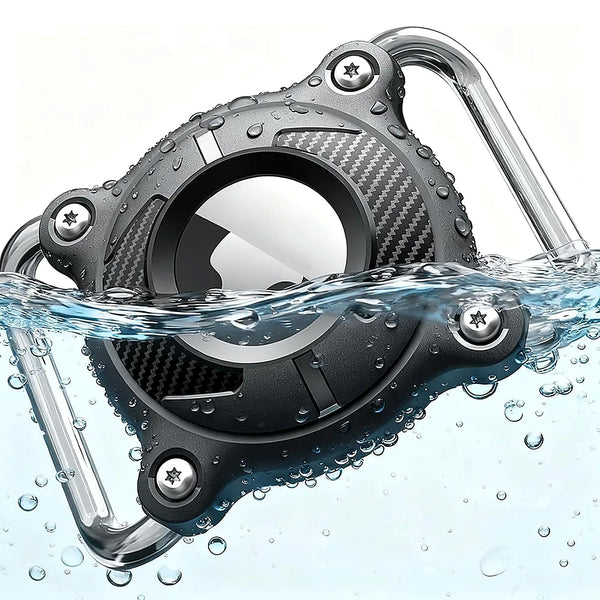 Support AirTag étanche pour collier, immergé dans l'eau