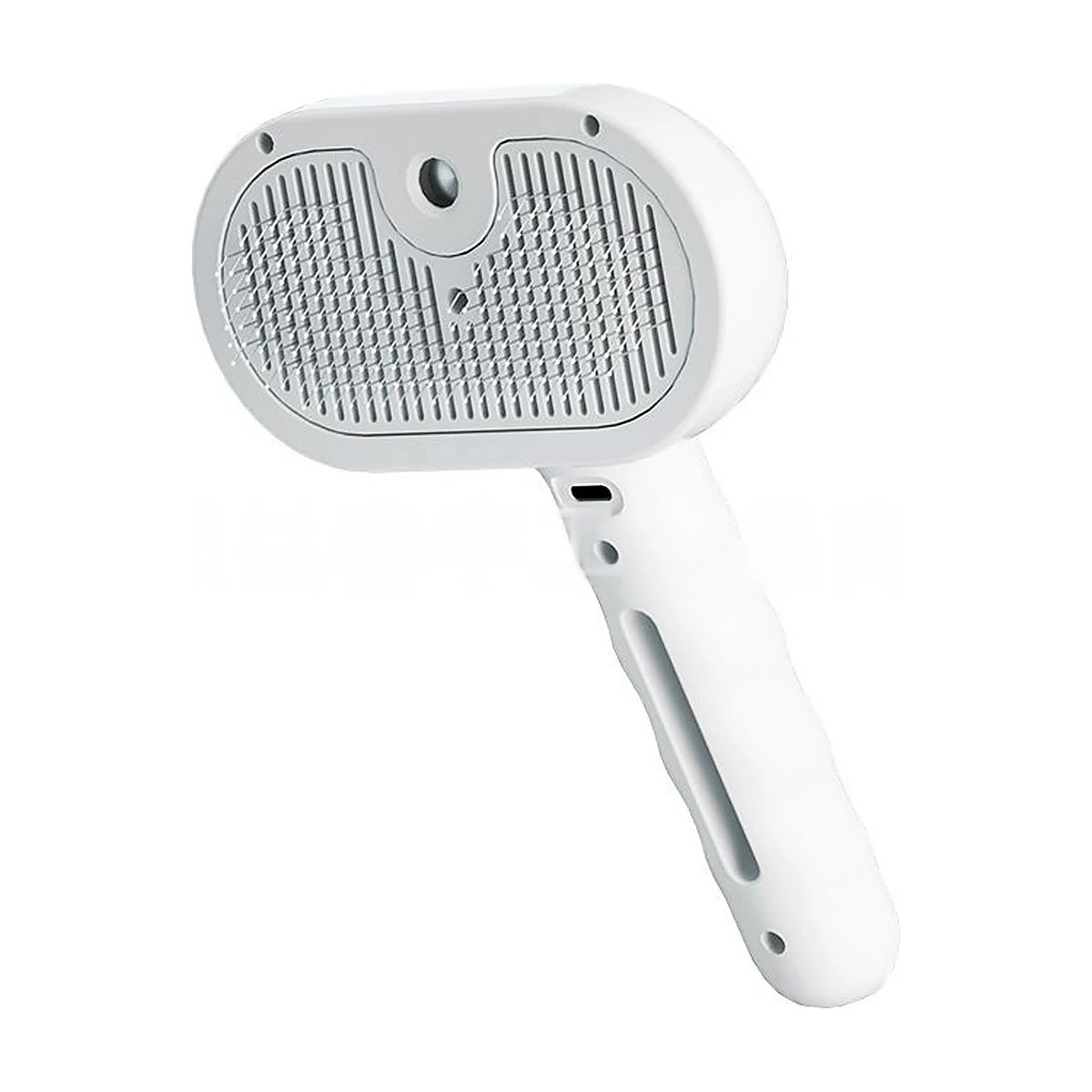 Brosse vapeur 3-en-1 pour chien et chat – Auto-nettoyante & rechargeable