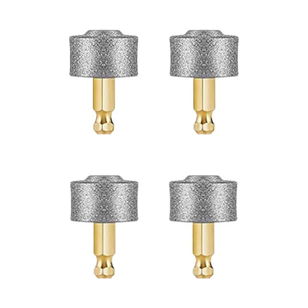 Lot de 4 meules de rechange diamantées