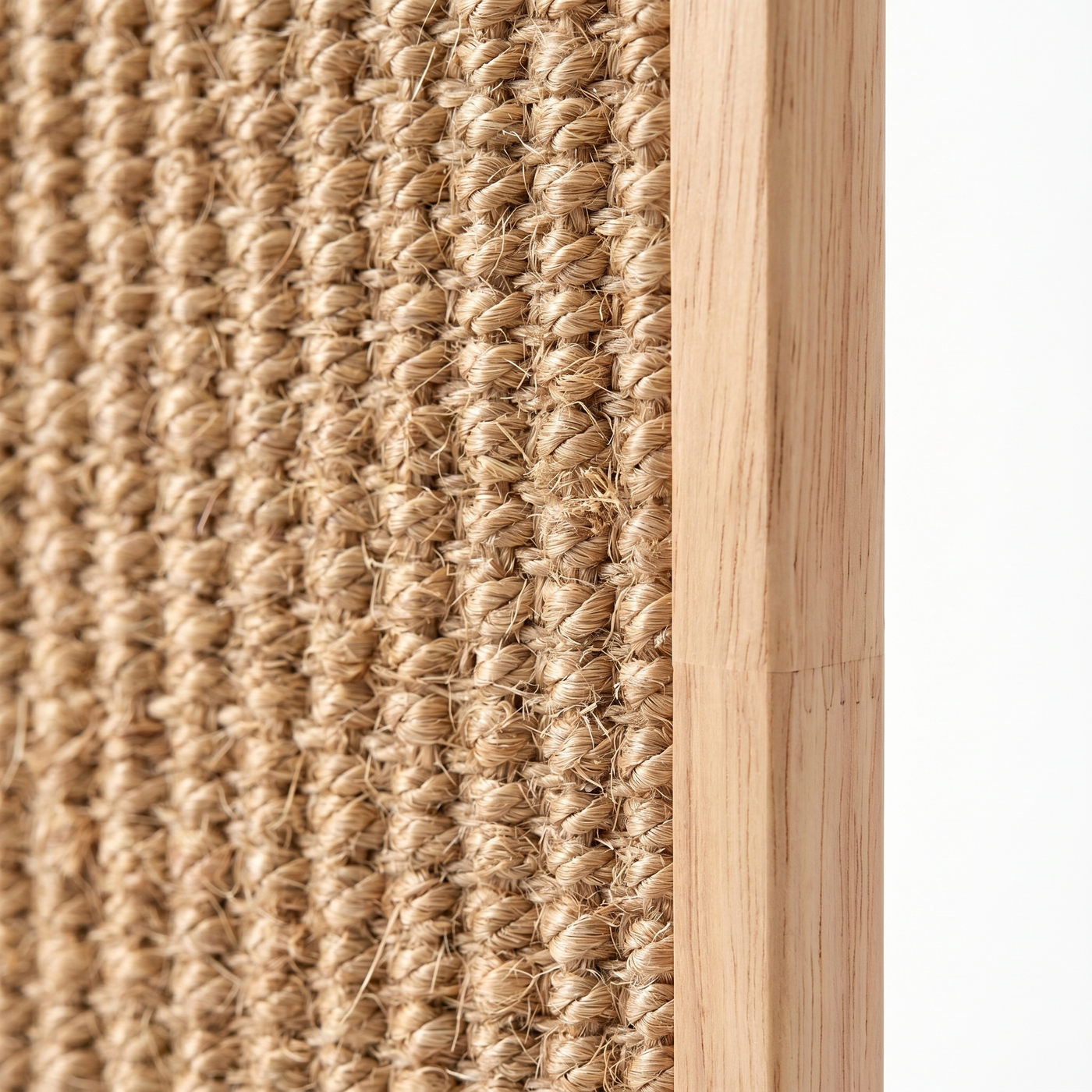 Griffoir mural en sisal naturel pour chat