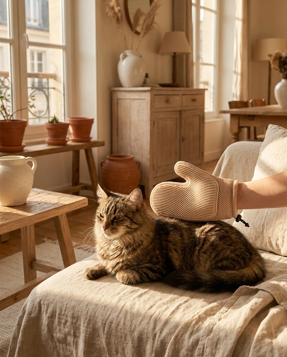 Gant de toilettage
