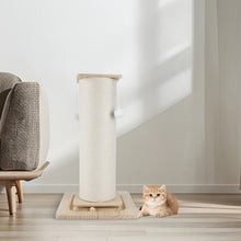 Griffoir sur pied XXL en sisal pour chat – Grand poteau à gratter 80 cm + jouet — vue 3