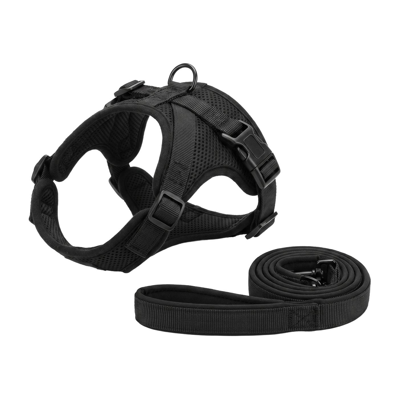 Harnais anti-traction + laisse