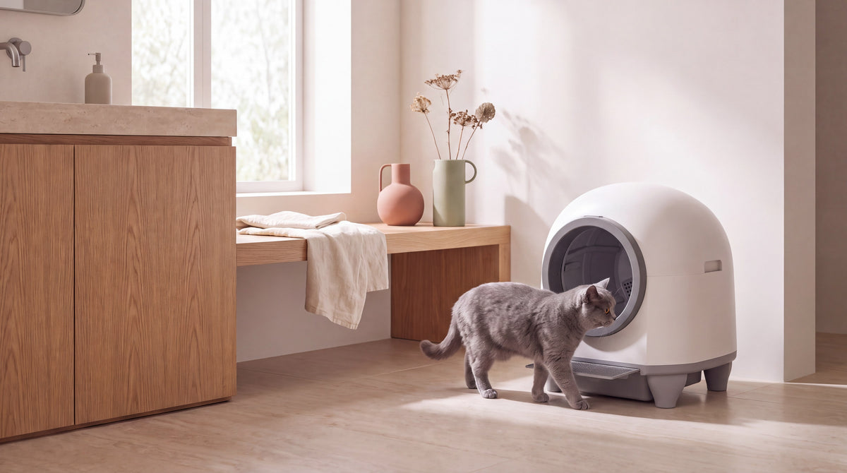 The litter box that cleans itself.
