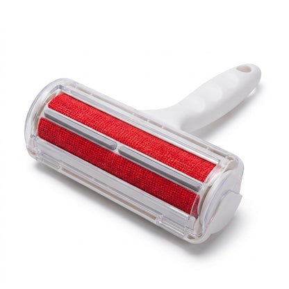 Brosse anti-poils réutilisable, fond blanc