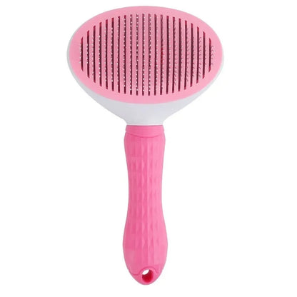 Brosse auto-nettoyante coloris rose