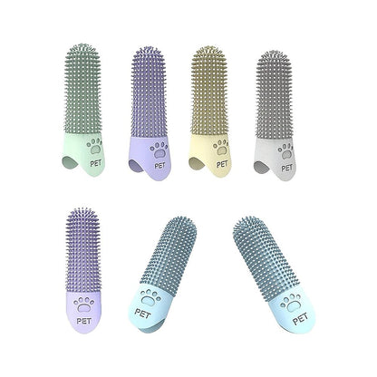 Les coloris de brossettes à dents en silicone, envoyés au hasard