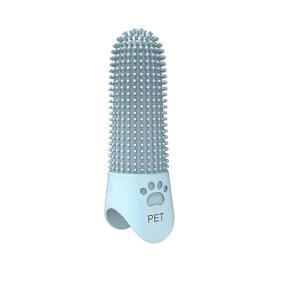 Gros plan sur les picots en silicone de la brossette
