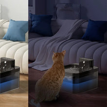 Fontaine à eau sans fil pour chat 2,2 L – Batterie et détecteur de mouvement — vue 5