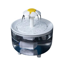 Fontaine à eau fleur pour chat 1,2 L – Silencieuse, 3 jets — vue 1