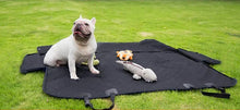 Housse de protection de banquette arrière pour chien – Matelassée, déperlante, avec rabats latéraux — vue 5