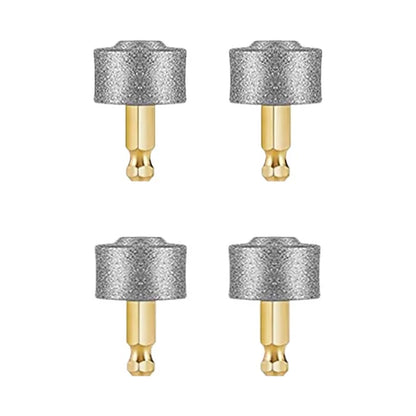 Lot de 4 meules de rechange diamantées