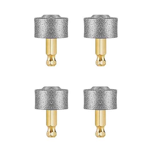 Lot de 4 meules de rechange diamantées