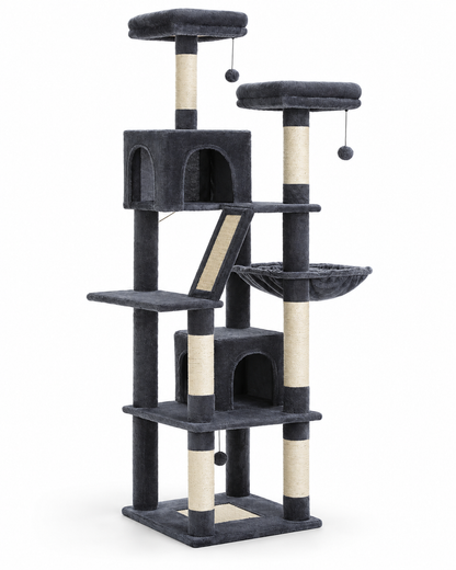 Arbre à chat 180 cm Colette — packshot premium sur fond blanc