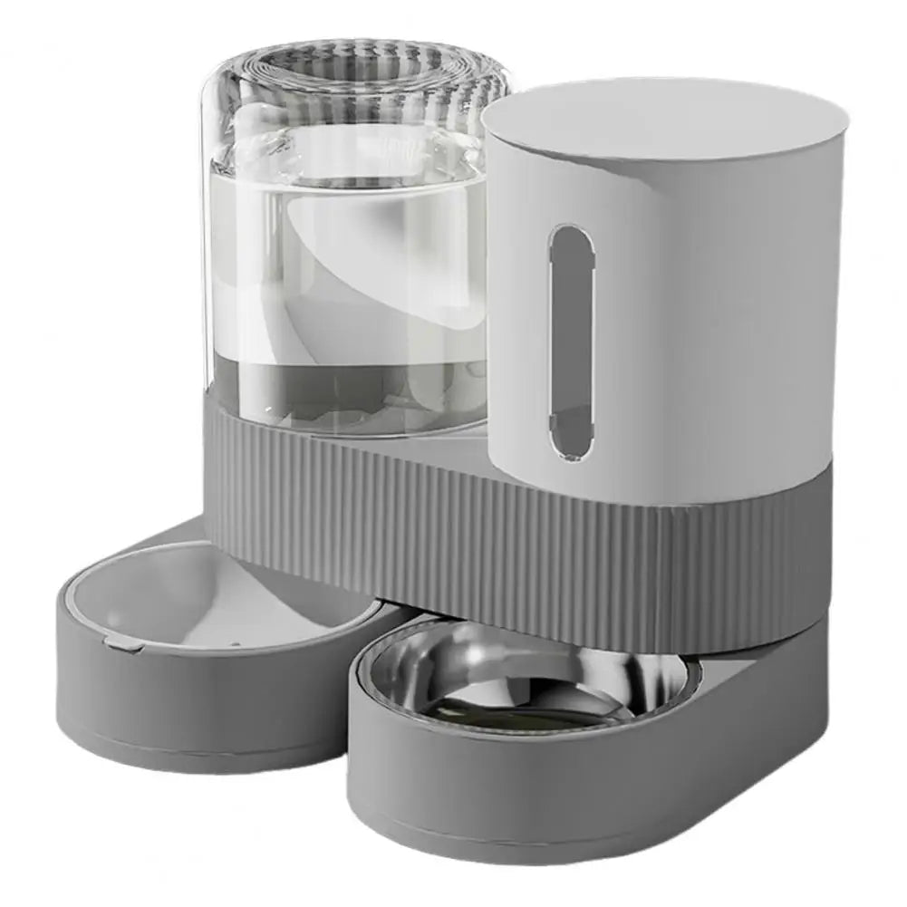 Distributeur automatique gravité 2-en-1, coloris gris