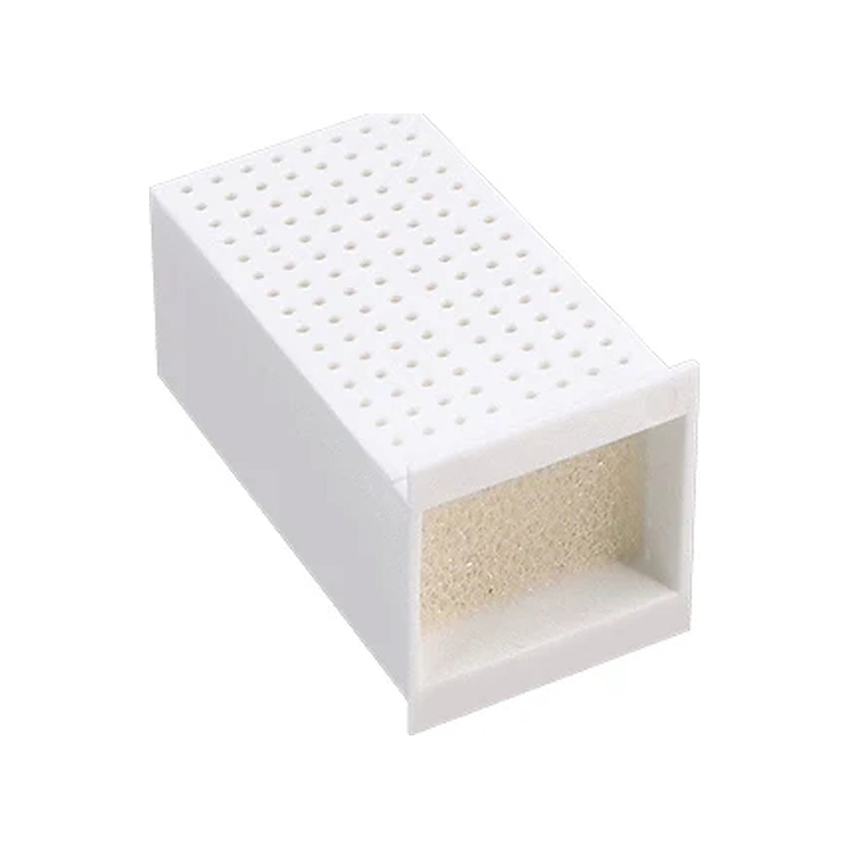 Filtre à mousse pour fontaine à eau chat 1,5 L, vu de face