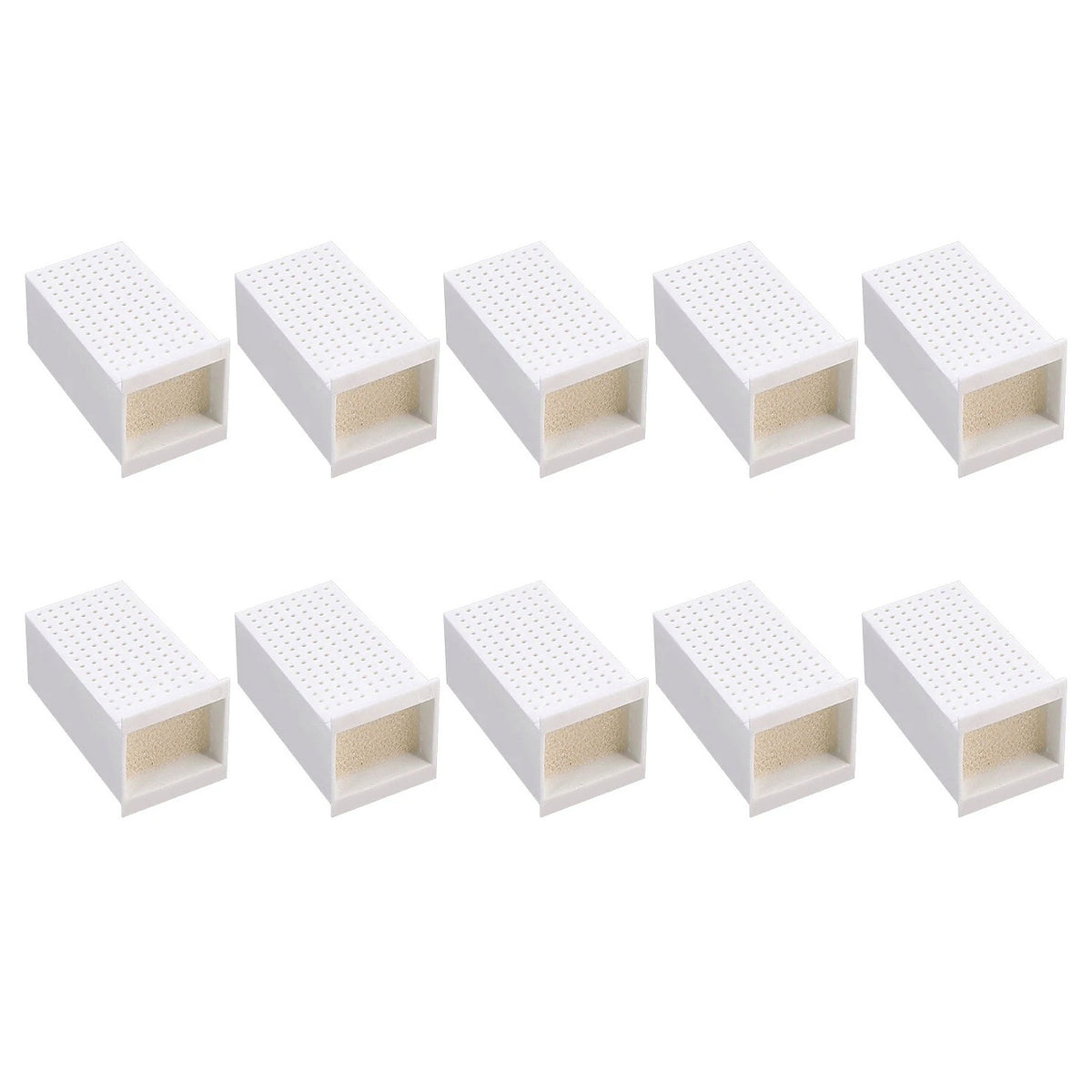 Lot de 10 filtres à mousse pour fontaine à eau chat 1,5 L
