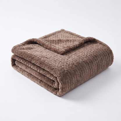 Couverture polaire Brun Douce Patte