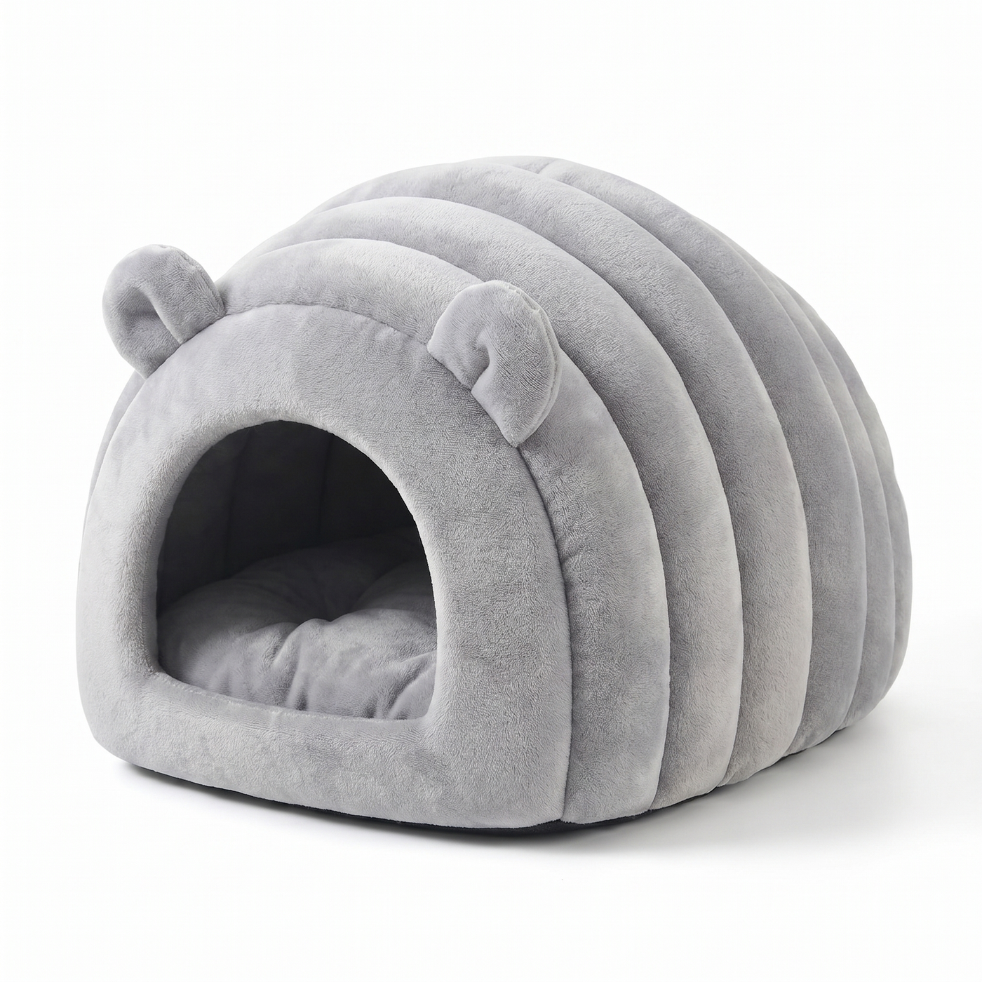 Panier grotte cosy pour chat