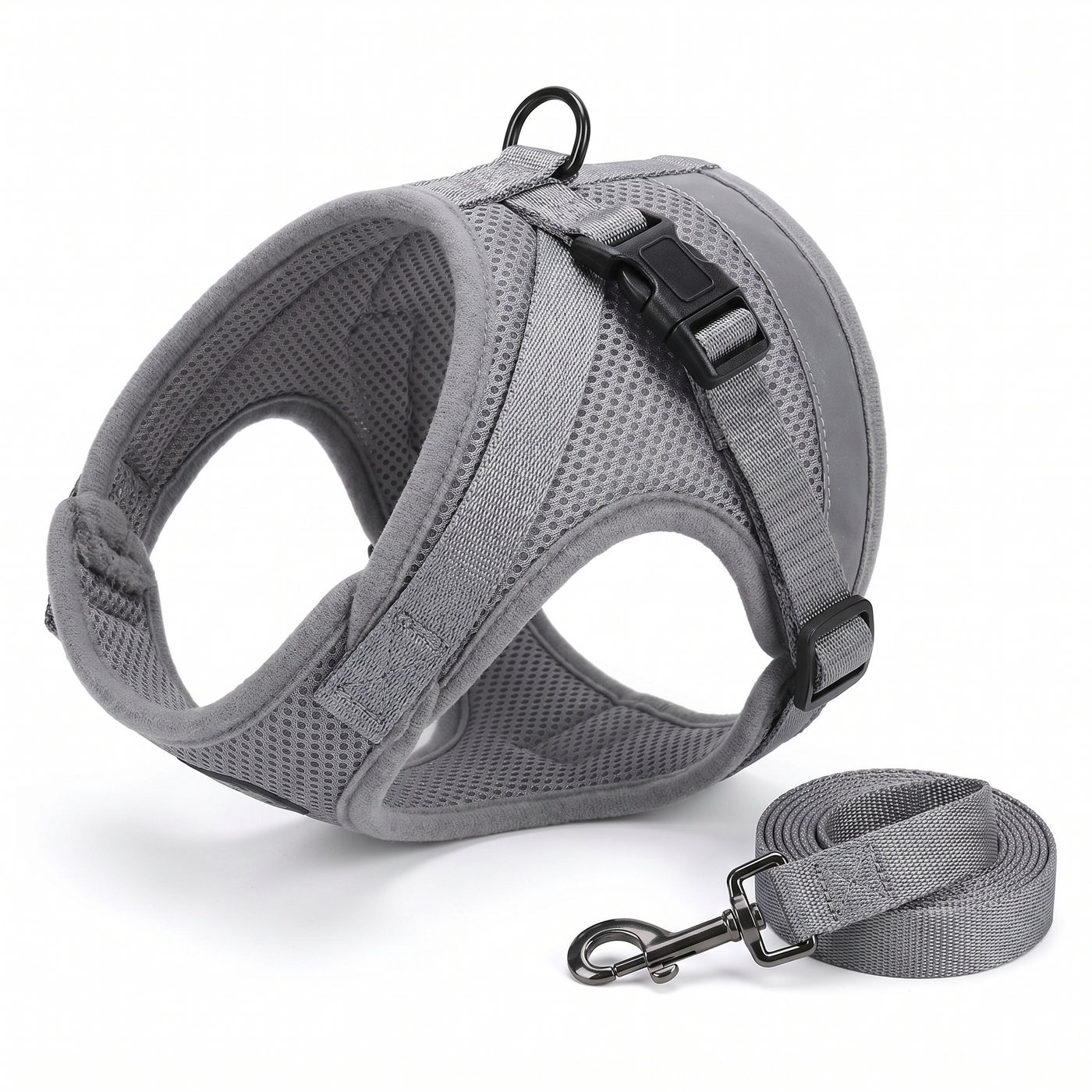 Harnais anti-traction + laisse