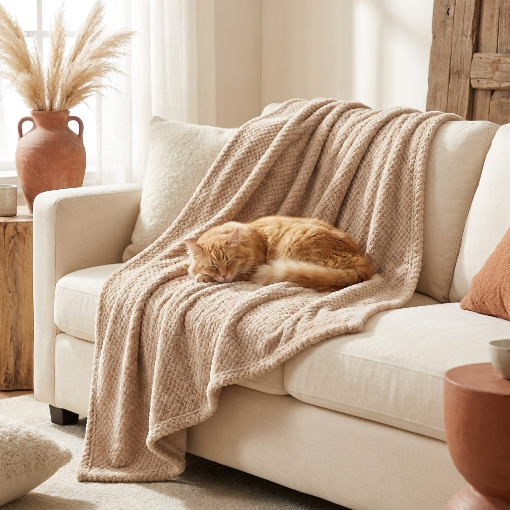 Couverture polaire pour chien et chat