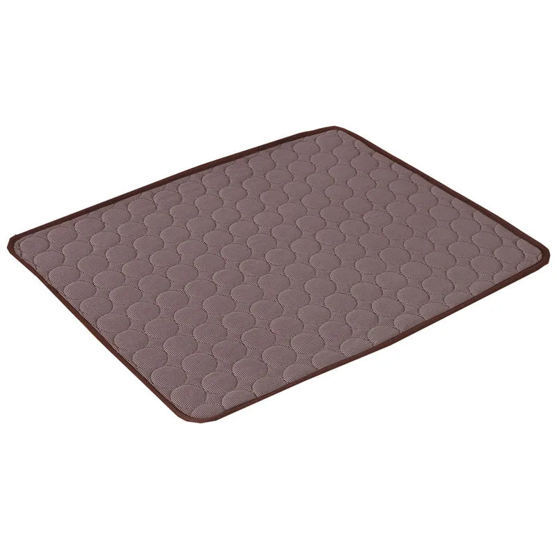 Tapis rafraîchissant marron